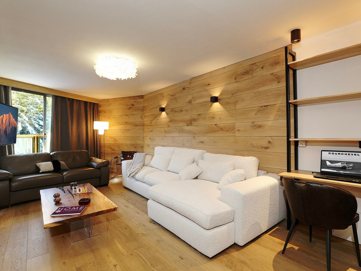 Appartement 3 chambres skis aux pieds à Courchevel 1850 - Photo 4