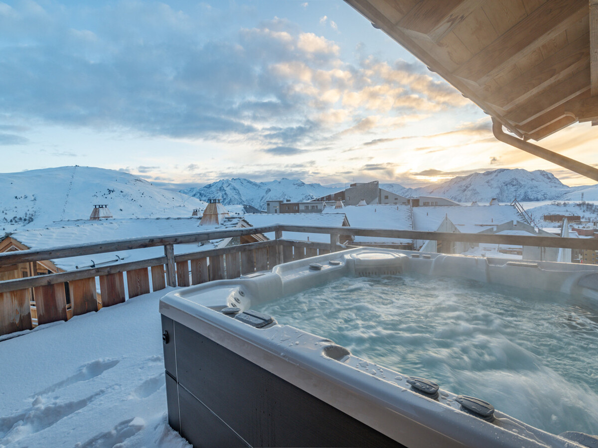 Chalet Torino Alpe d'Huez : ski-in ski-out, sauna, cinéma - Photo 15
