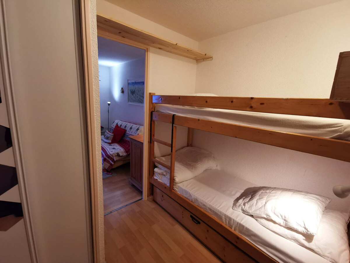 Studio cabine 4 pers aux Adrets-Prapoutel, 200m pistes - Photo 5
