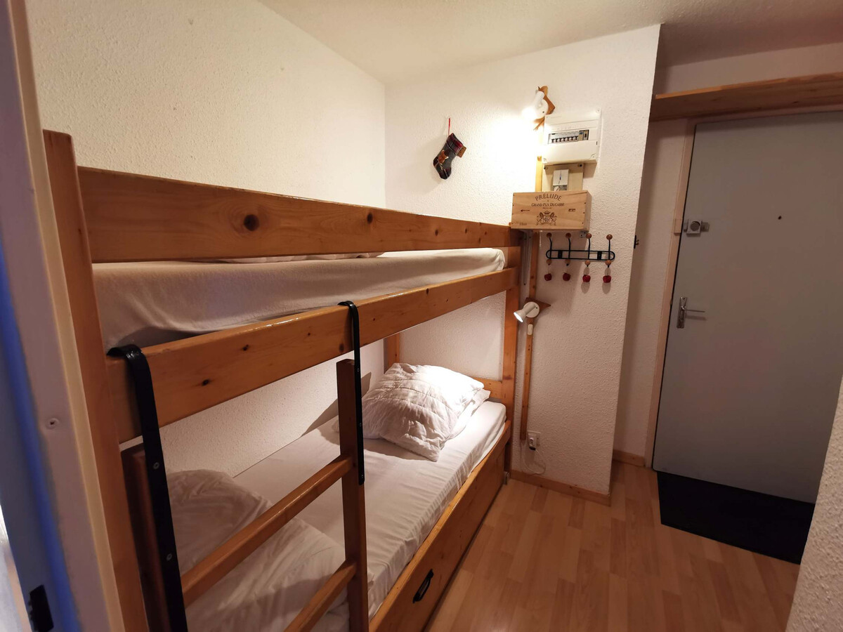 Studio cabine 4 pers aux Adrets-Prapoutel, 200m pistes - Photo 6