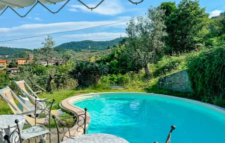 Maison 6 chambres avec piscine et vue panoramique en Toscane : photo 9