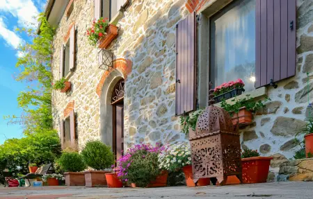 Maison 6 chambres avec piscine et vue panoramique en Toscane : photo 11
