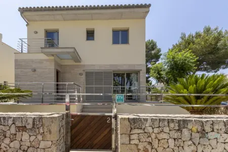 Location villa à Platja de Muro, Villa élégante avec piscine