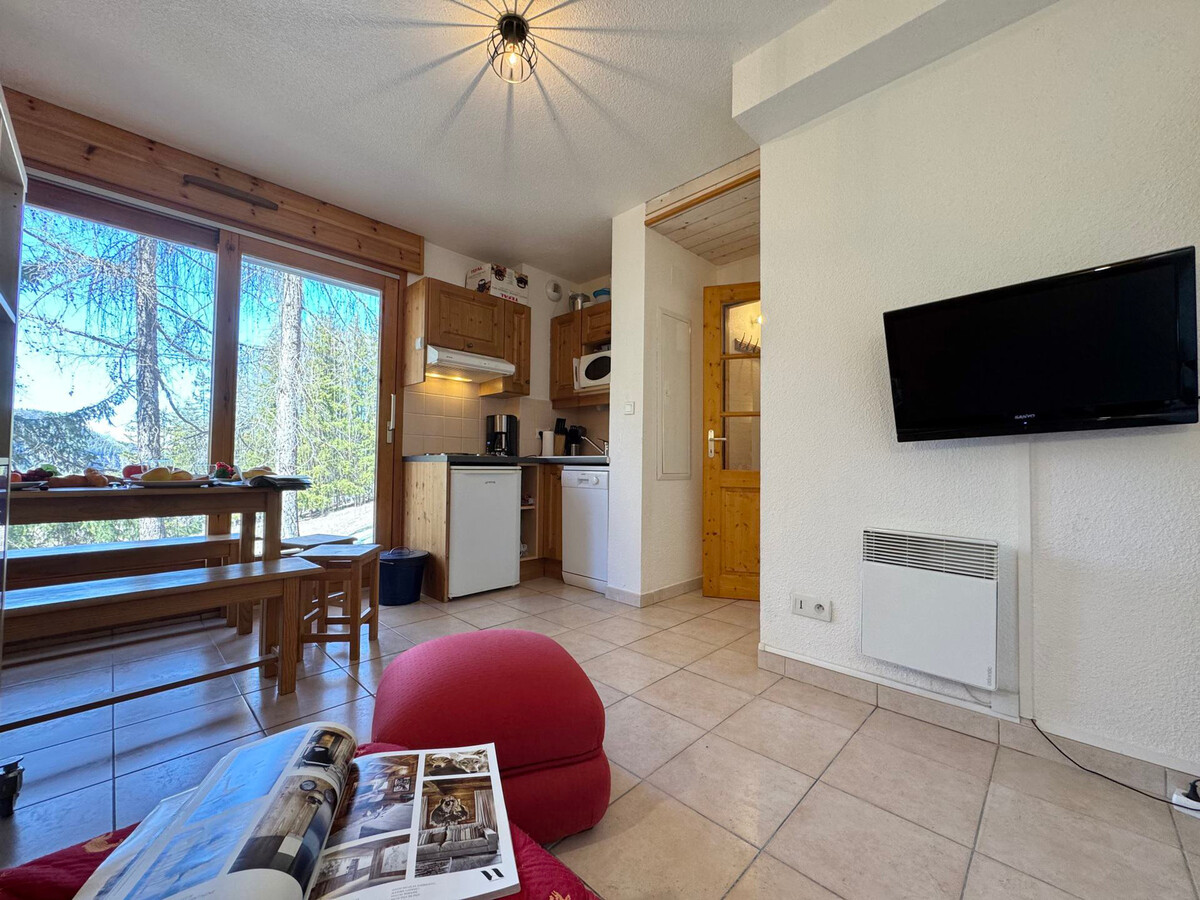 Appartement 5 pers. à Vars avec casier à skis - Photo 2