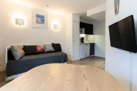 Location appartement à Le Touquet Paris Plage, Appartement pour cinq personnes avec tennis