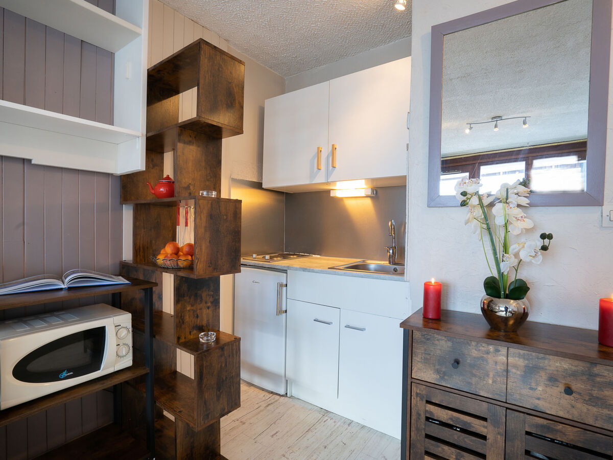 Studio 22 m² Tignes, balcon sud vue montagne - Photo 4
