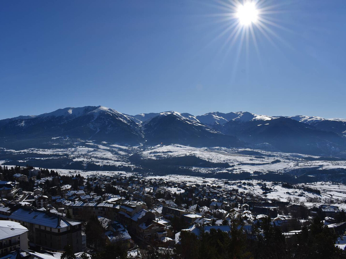 Studio sud Font-Romeu, vue Pyrénées et lit mezzanine - Photo 9