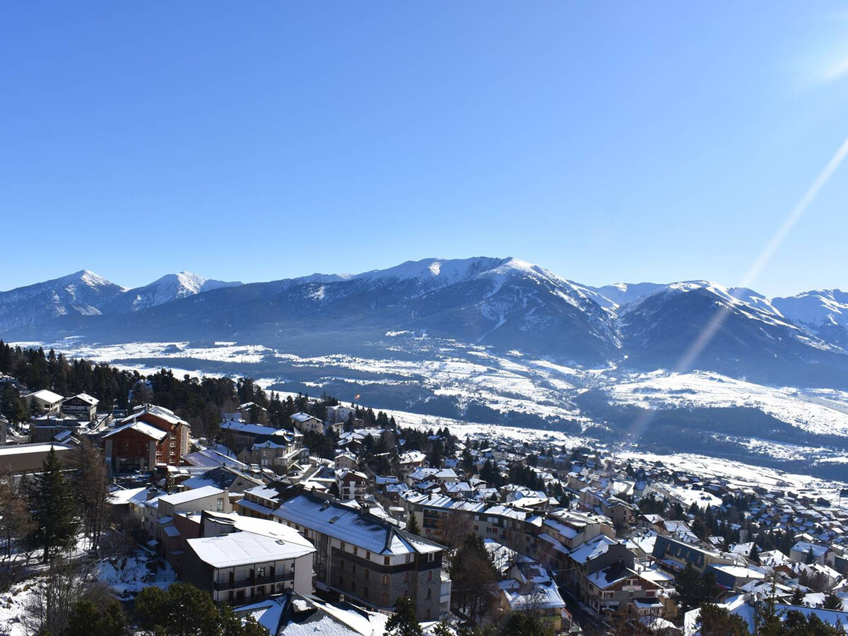 Studio sud Font-Romeu, vue Pyrénées et lit mezzanine - Photo 10