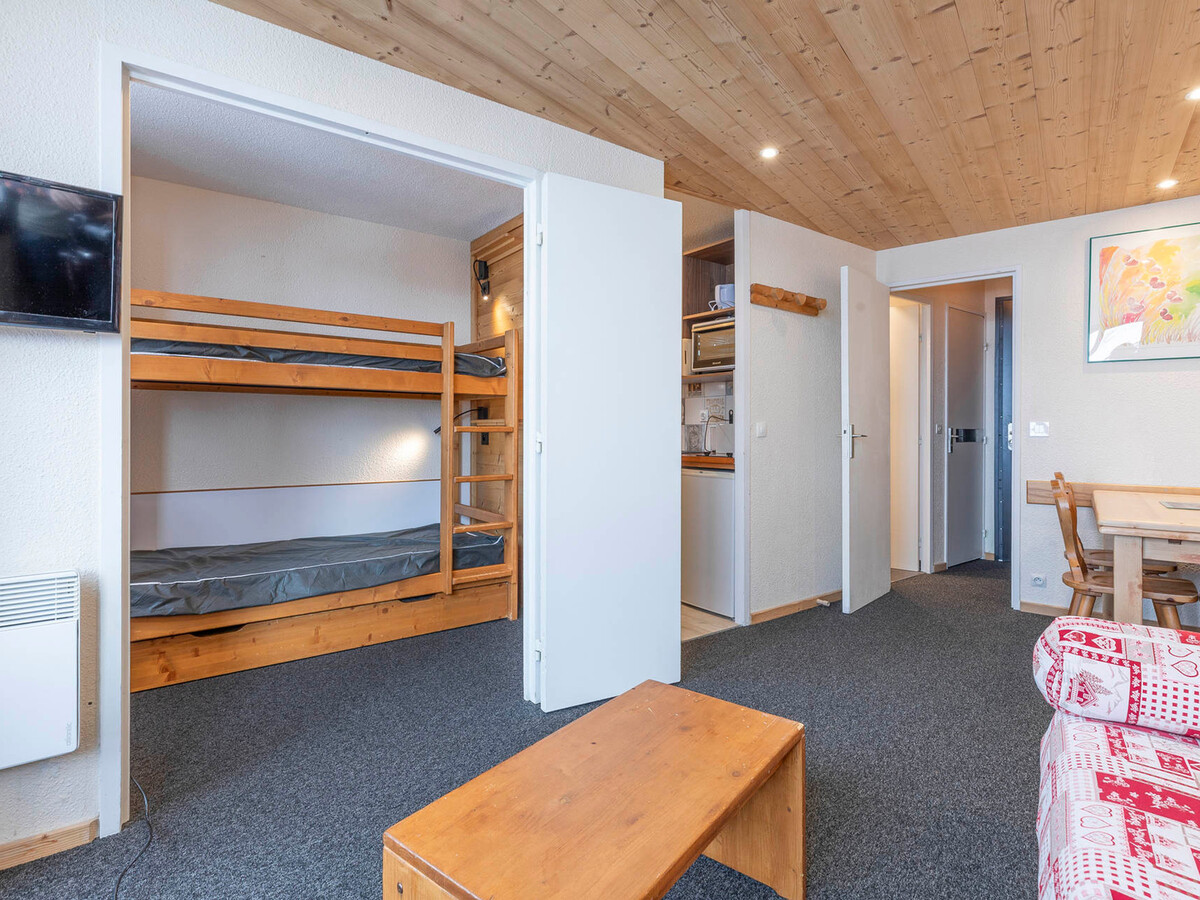 Appartement 2 pièces Avoriaz, balcon sud vue pistes - Photo 4