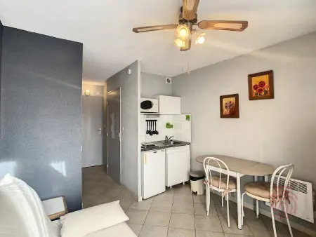 Studio 17 m² lumineux près thermes, animaux acceptés : photo 5