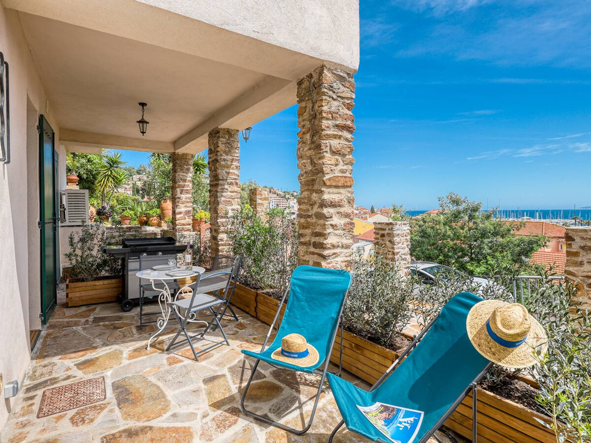 Appartement vue mer Le Lavandou, climatisé, plage 3mn - Photo 1