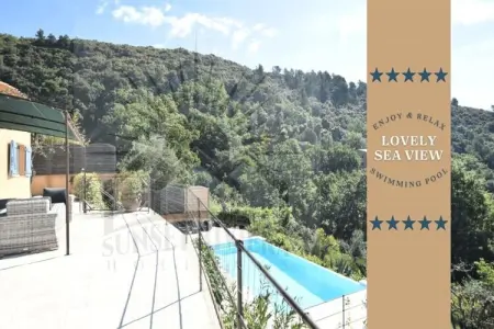Location appartement à GRASSE, Villa Les Oliviers pour 6 au coucher du soleil