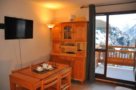 Location appartement à Les Deux Alpes, Séjour alpin panoramique