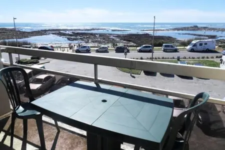 Location appartement à PLOEMEUR, Appartement à Fort-Bloqué avec vue sur mer