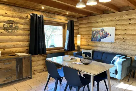 L'Ours Blanc : Chalet en rondins à La Bresse : photo 2