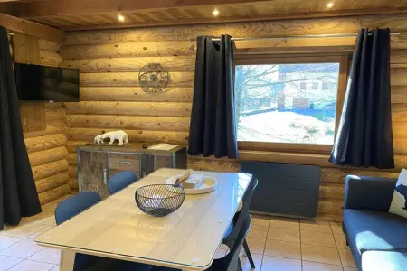 L'Ours Blanc : Chalet en rondins à La Bresse : photo 6