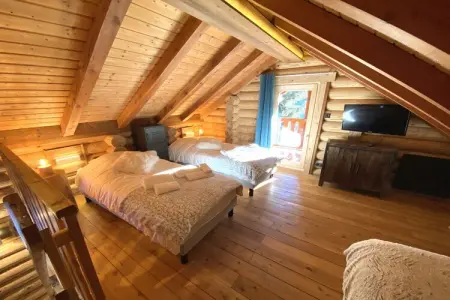 L'Ours Blanc : Chalet en rondins à La Bresse : photo 9