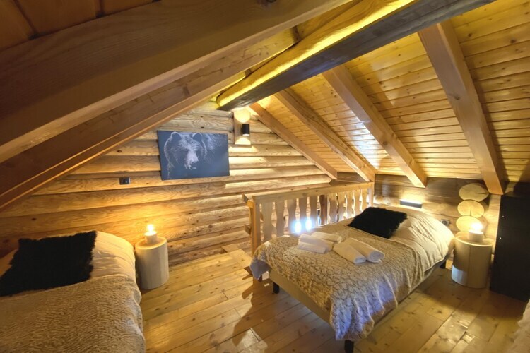 L'Ours Noir : chalet en rondins à La Bresse - Photo 12