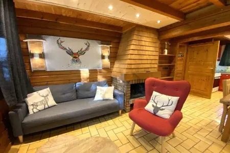 Le Renne – Chalet bois avec spa à La Bresse : photo 2