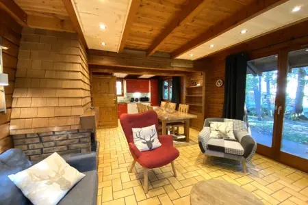 Le Renne – Chalet bois avec spa à La Bresse : photo 9
