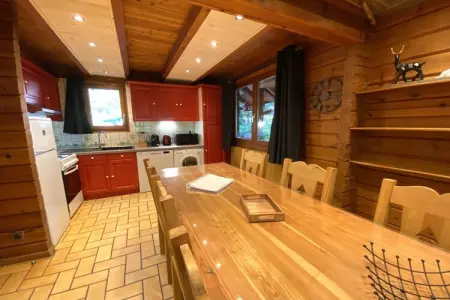 Le Renne – Chalet bois avec spa à La Bresse : photo 12