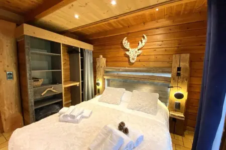 Le Renne – Chalet bois avec spa à La Bresse : photo 15