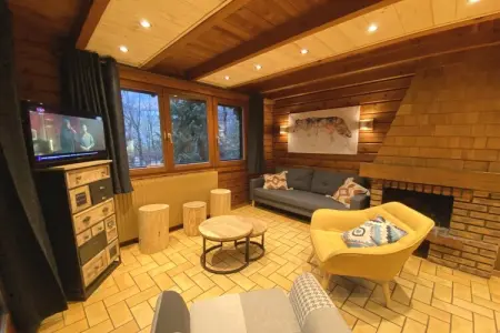 Le Grizzly, chalet bois en bord de rivière à La Bresse : photo 2