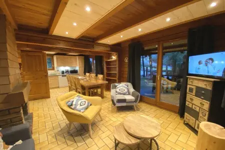 Le Grizzly, chalet bois en bord de rivière à La Bresse : photo 6