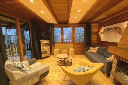 Le Grizzly, chalet bois en bord de rivière à La Bresse : photo 9
