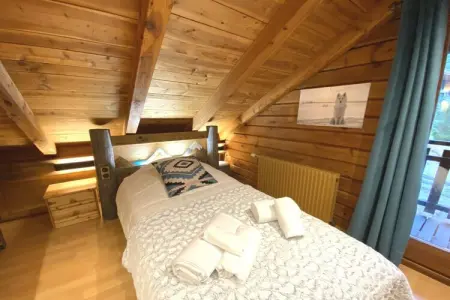 Le Grizzly, chalet bois en bord de rivière à La Bresse : photo 14