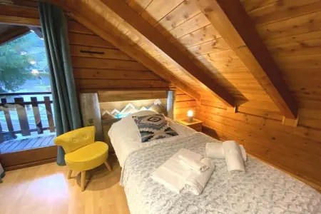 Le Grizzly, chalet bois en bord de rivière à La Bresse : photo 16