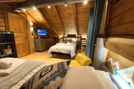 Le Grizzly, chalet bois en bord de rivière à La Bresse : photo 24