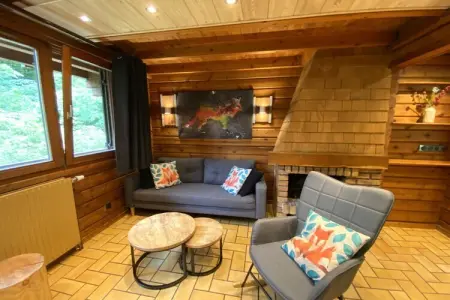 Le Renard, chalet en bois en bord de rivière à La Bresse : photo 4