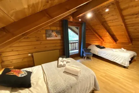 Le Renard, chalet en bois en bord de rivière à La Bresse : photo 13