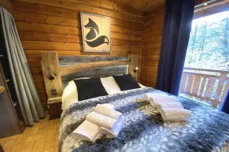 Le Renard, chalet en bois en bord de rivière à La Bresse : photo 15