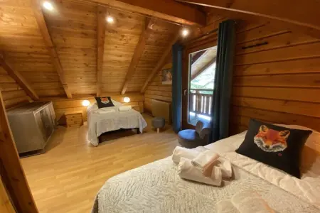 Le Renard, chalet en bois en bord de rivière à La Bresse : photo 18