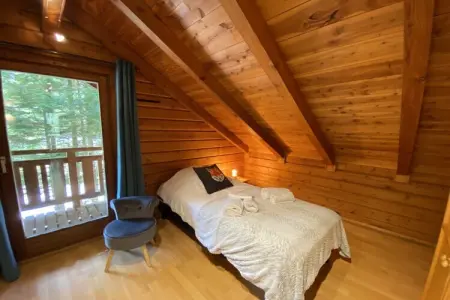 Le Renard, chalet en bois en bord de rivière à La Bresse : photo 21