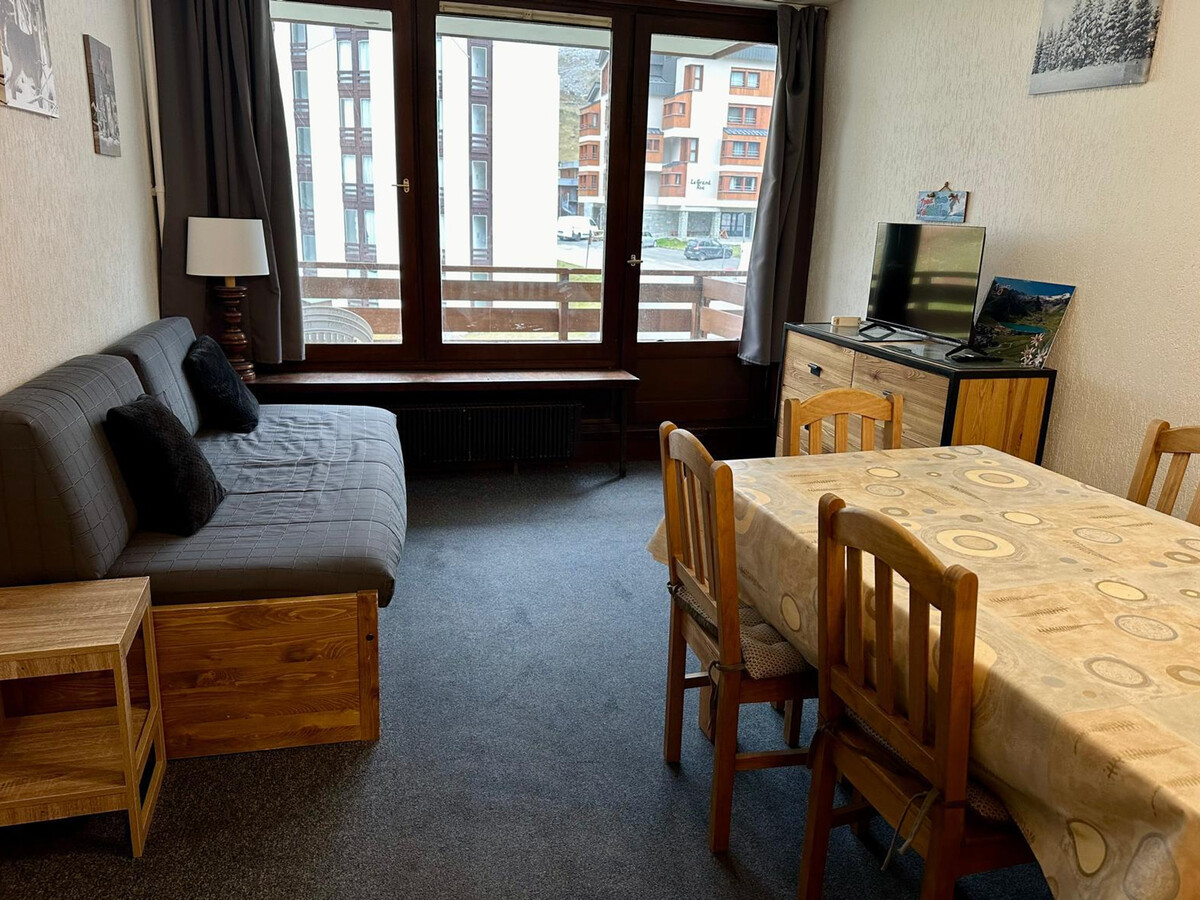 Appartement 6 pers à Tignes, balcon sud vue pistes - Photo 1