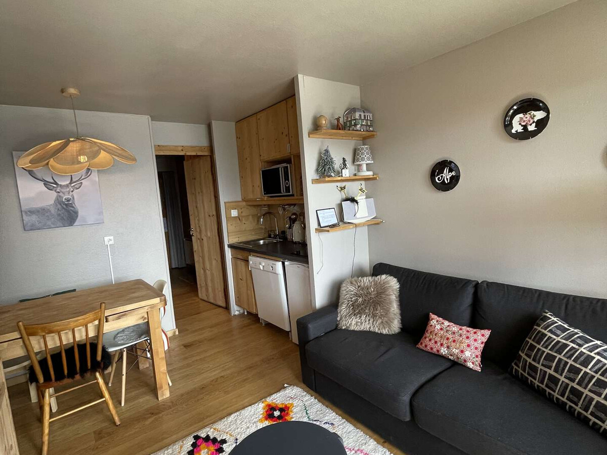 Studio 4 personnes Alpe d'Huez, navette skis gratuite - Photo 11