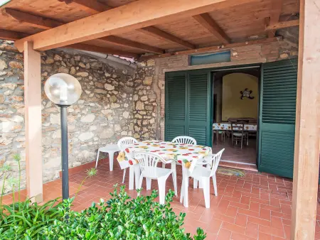 Maison à Bibbona avec vue panoramique sur la mer, 4 personnes : photo 9