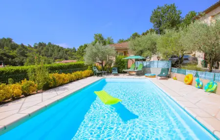 Maison avec piscine chauffée en Ardèche, 4 pers. : photo 9