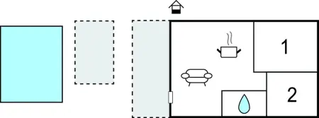 Maison avec piscine chauffée en Ardèche, 4 pers. : photo 21