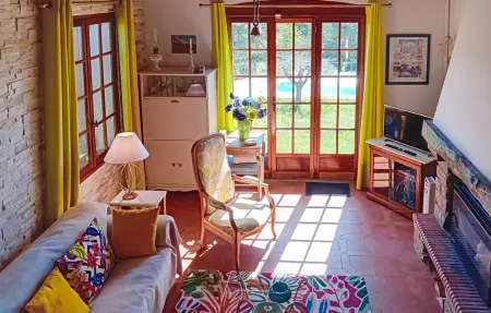 Maison 6 personnes avec piscine à Saint-Laurent-du-Verdon : photo 4