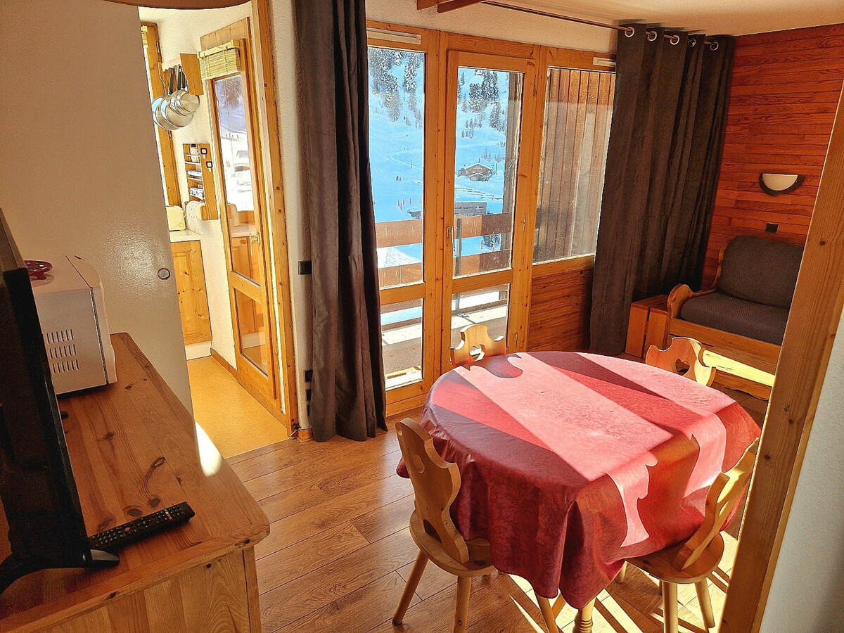 Studio 4 pers balcon vue pistes, Plagne Bellecôte - Photo 1