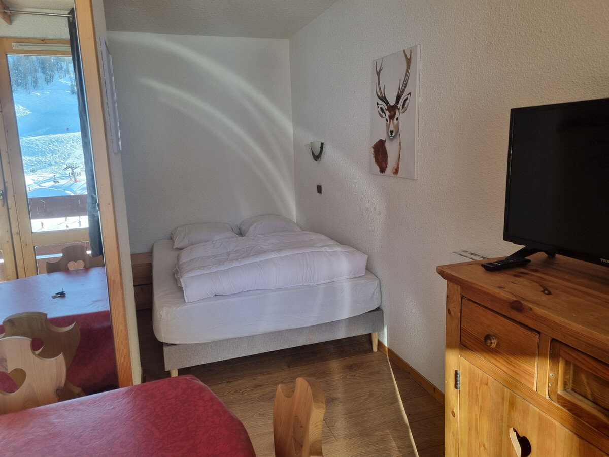 Studio 4 pers balcon vue pistes, Plagne Bellecôte - Photo 4
