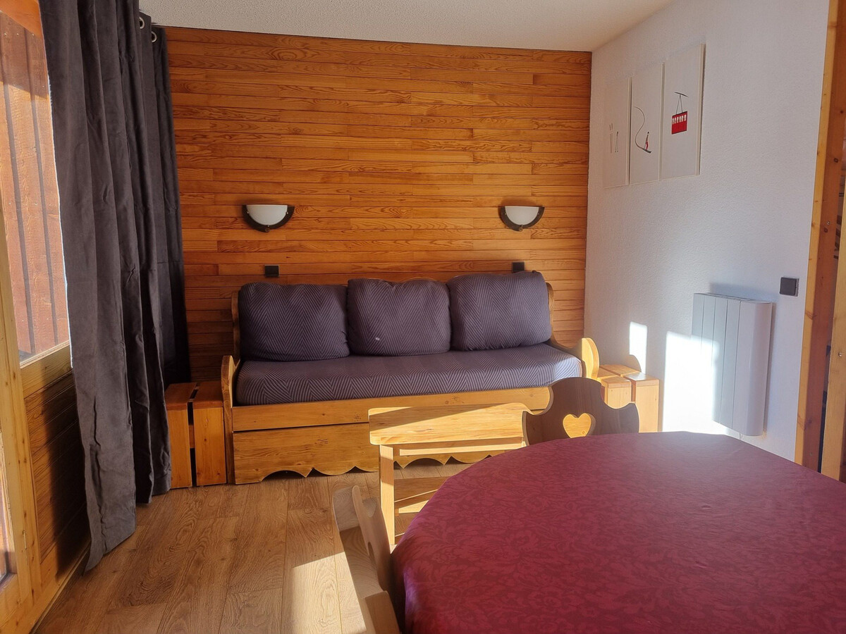 Studio 4 pers balcon vue pistes, Plagne Bellecôte - Photo 5