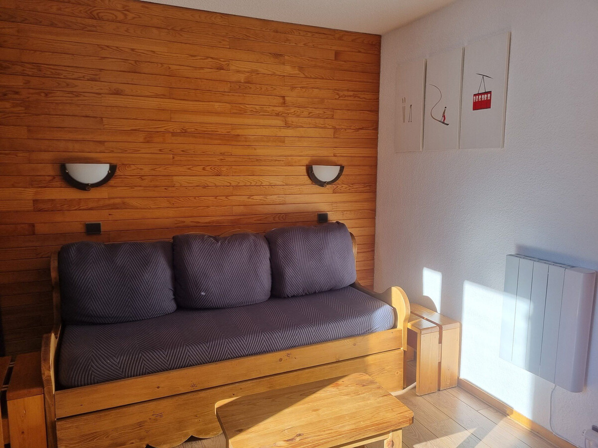 Studio 4 pers balcon vue pistes, Plagne Bellecôte - Photo 6