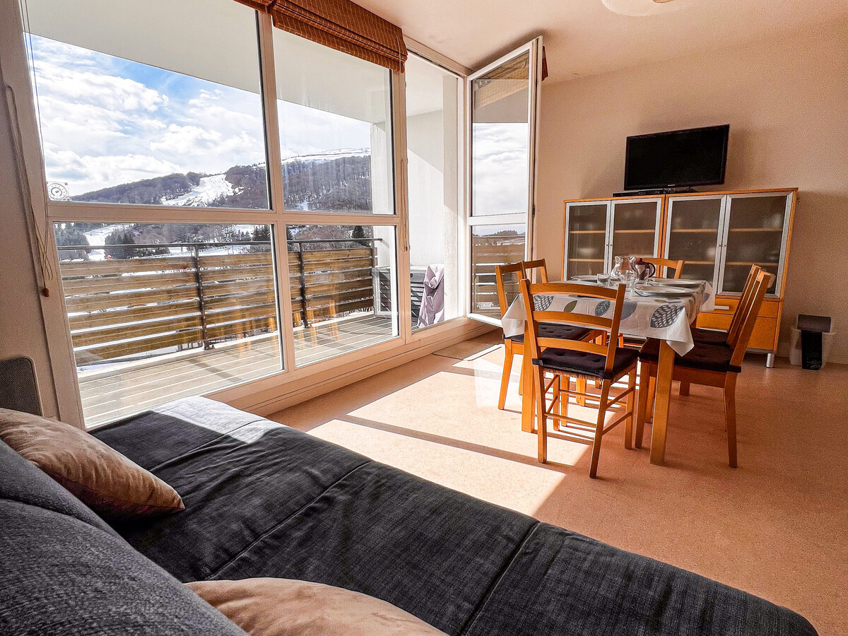 Appart 6 pers, 2 pièces, vue lac-montagnes, garage, ski - Photo 5