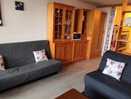 Studio 26 m² Super Besse, balcon sud à 100 m des pistes : photo 12