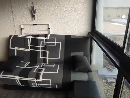 Studio 30m² 4 pers, loggia vue pistes, parking fermé - Photo 10